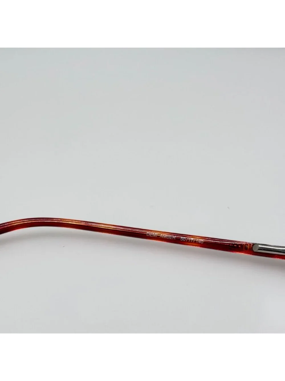 Modern Optical Eyeglasses Eye Glasses Frames Iota Demi Amber 50-17-140